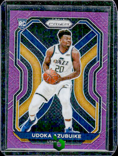 2020-21 Panini Prizm #267 Udoka Azubuike Purple Prizms #/99 RC