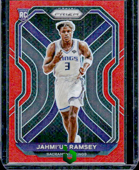 2020-21 Panini Prizm #263 Jahmi'us Ramsey Red Prizms #/299 RC