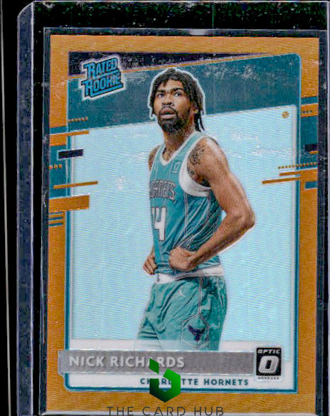 2020-21 Donruss Optic #193 Nick Richards Orange #/199 RC