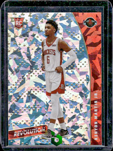 2020-21 Panini Revolution #109 Kenyon Martin Jr. CNY Holo Gold #/8 RC