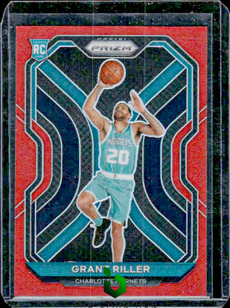 2020-21 Panini Prizm #295 Grant Riller Red Prizms #/299 RC