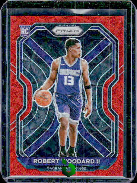 2020-21 Panini Prizm #281 Robert Woodard II Choice Red Prizms #/88 RC