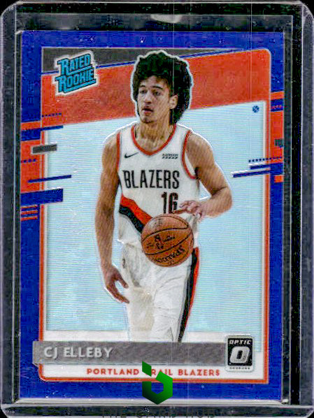 2020-21 Donruss Optic #195 CJ Elleby Purple RC