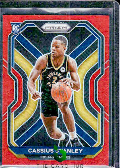 2020-21 Panini Prizm #285 Cassius Stanley Red Prizms #/299 RC