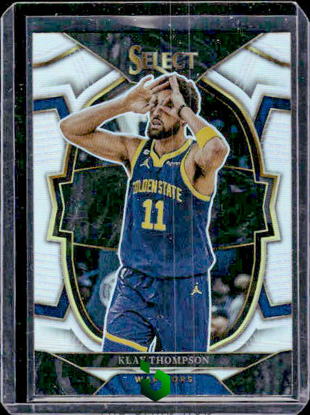 2022-23 Panini Select #19 Klay Thompson Silver Prizms