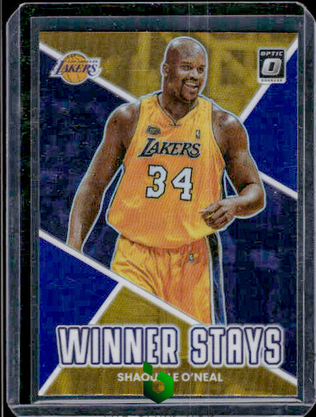 2022-23 Donruss Optic #11 Shaquille O'Neal Winner Stays Holo