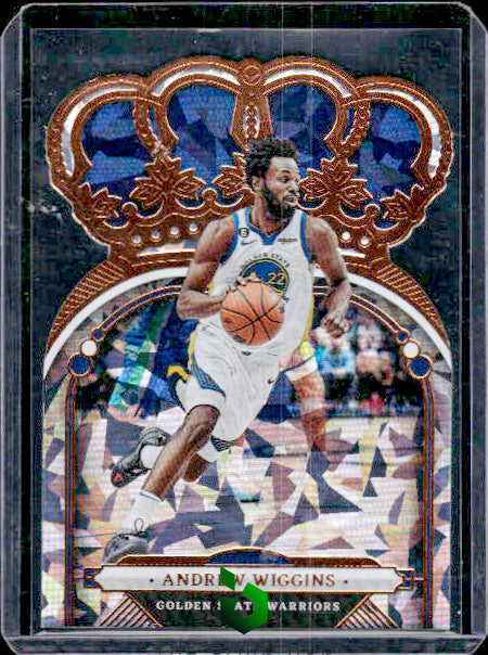 2022-23 Panini Crown Royale #18 Andrew Wiggins Crystal