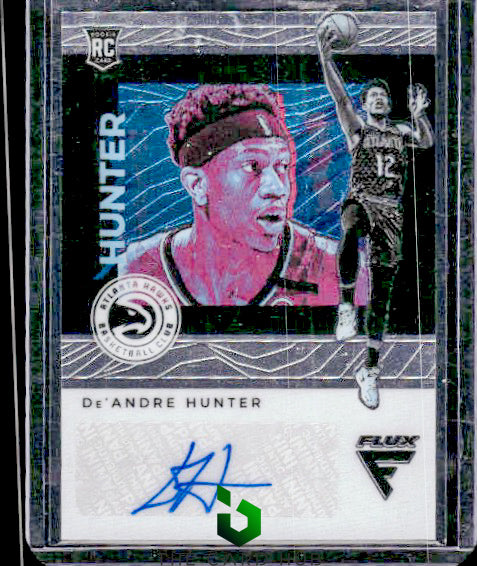 2019-20 Panini Chronicles #FR-DAH De'Andre Hunter Flux Rookie Auto #/99 RC