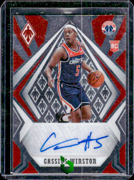 2020-21 Panini Chronicles #PH-CWS Cassius Winston Phoenix Rookie Auto #/49 RC