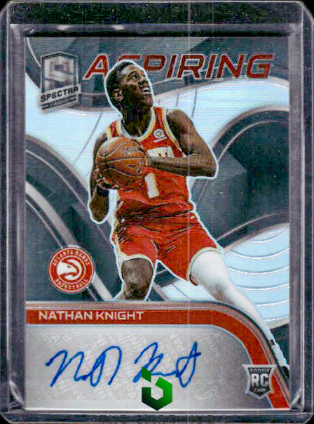 2020-21 Panini Spectra #ASP-NKN Nathan Knight Aspiring Autographs #/49 RC