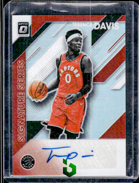 2019-20 Donruss Optic #SS-TDV Terence Davis Signature Series Holo RC