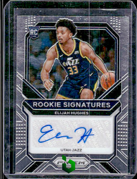 2020-21 Panini Prizm #RS-EHS Elijah Hughes Rookie Signatures RC