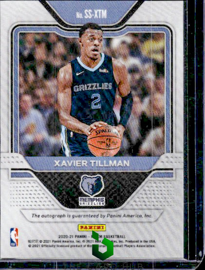 2020-21 Panini Prizm #SS-XTM Xavier Tillman Sensational Signatures RC