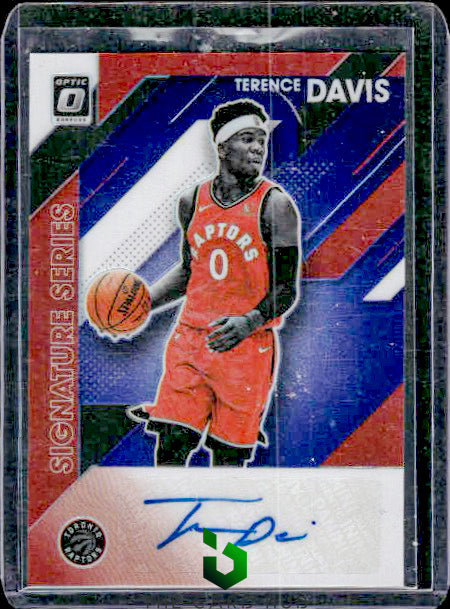 2019-20 Donruss Optic #SS-TDV Terence Davis Signature Series Purple RC