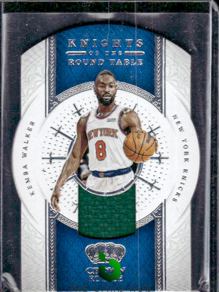 2021-22 Panini Crown Royale #KR-KWK Kemba Walker Knights of the Round Table