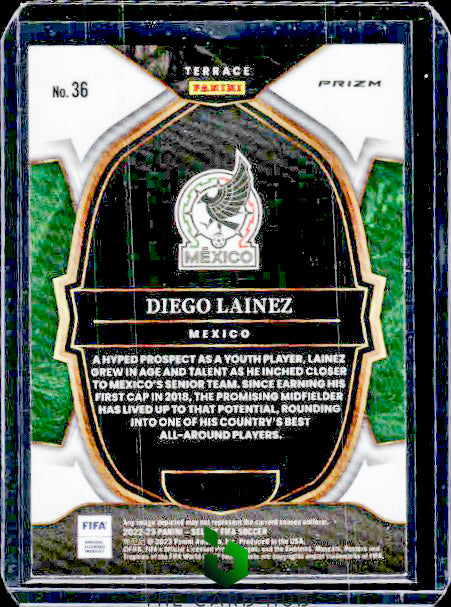 2022-23 Panini Select FIFA #36 Diego Lainez Red