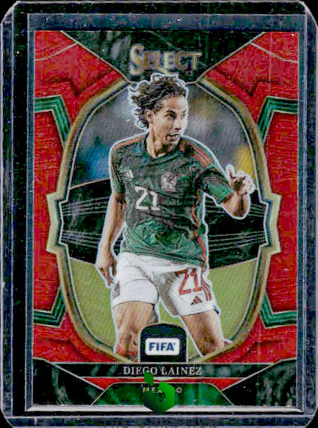 2022-23 Panini Select FIFA #36 Diego Lainez Red