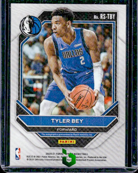 2020-21 Panini Prizm #RS-TBY Tyler Bey Rookie Signatures