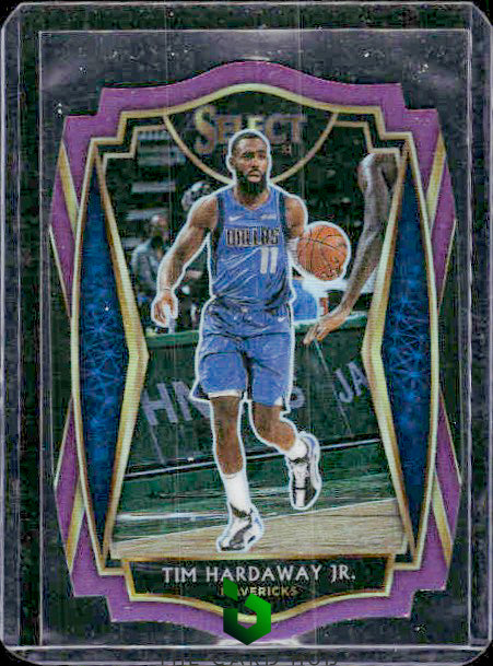 2020-21 Panini Select #128 Tim Hardaway Jr. Purple Prizms Die Cut #/99