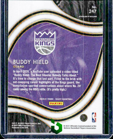 2020-21 Panini Select #247 Buddy Hield