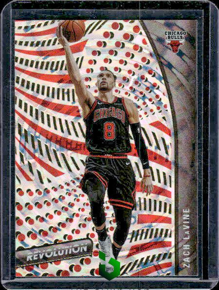 2020-21 Panini Revolution #81 Zach LaVine Fractal