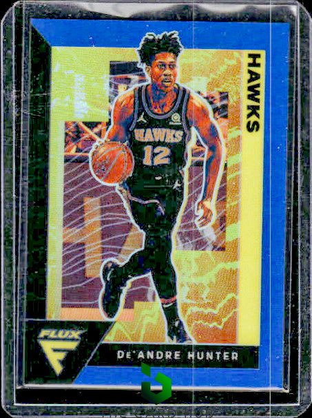 2020-21 Panini Flux #2 De'Andre Hunter Blue #/99