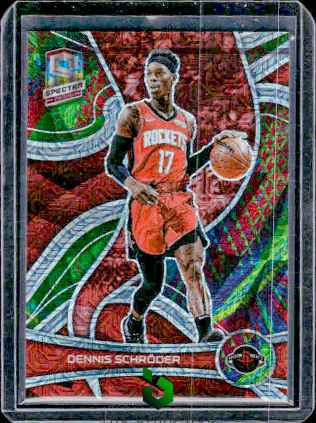 2021-22 Panini Spectra #61 Dennis Schroder Meta #/25