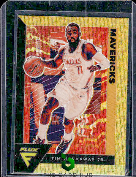 2020-21 Panini Flux #40 Tim Hardaway Jr. Gold Wave