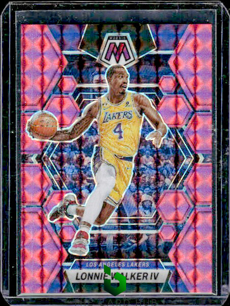 2022-23 Panini Mosaic #137 Lonnie Walker IV Pink #/149