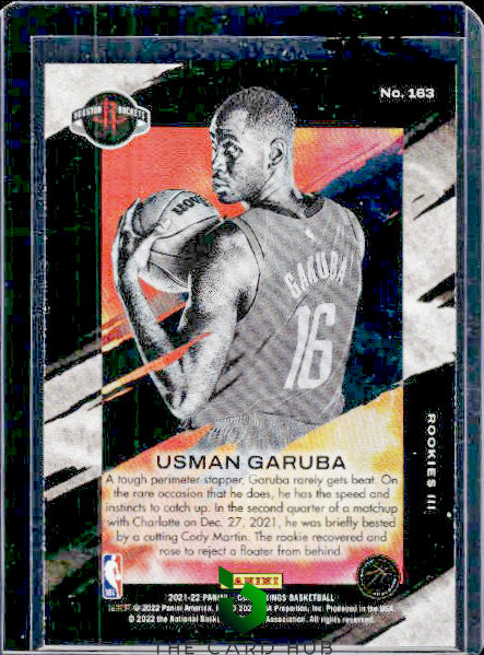 2021-22 Panini Court Kings #163 Usman Garuba Level 3 RC