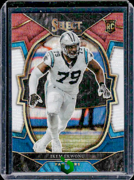 2022 Panini Select #34 Ikem Ekwonu Tri-Color Prizm #/249 RC