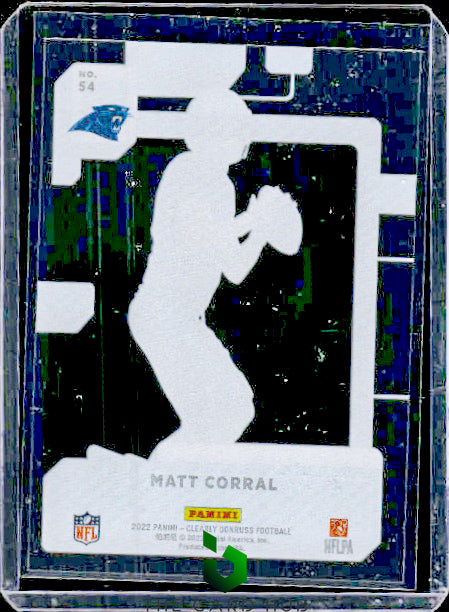 2022 Clearly Donruss #54 Matt Corral RC