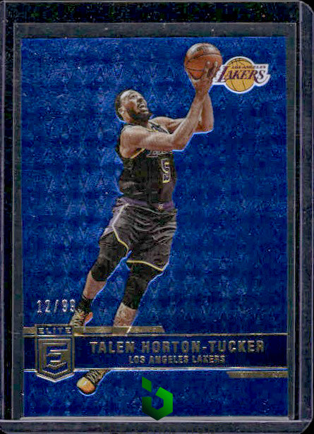 2021-22 Donruss Elite #180 Talen Horton-Tucker Blue #/99