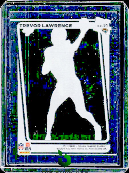 2021 Clearly Donruss #51 Trevor Lawrence RC