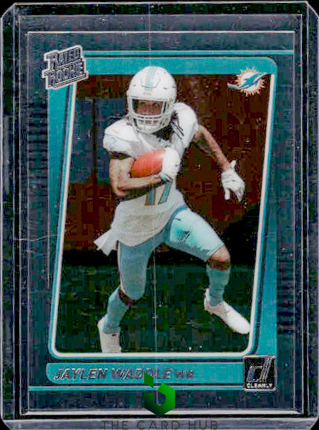 2021 Clearly Donruss #64 Jaylen Waddle RC