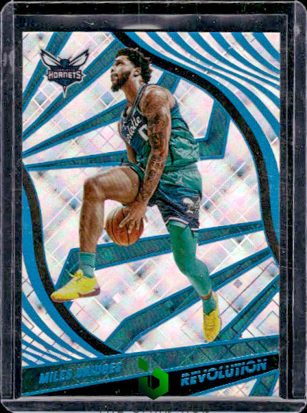 2021-22 Panini Revolution #99 Miles Bridges Cosmic #/99