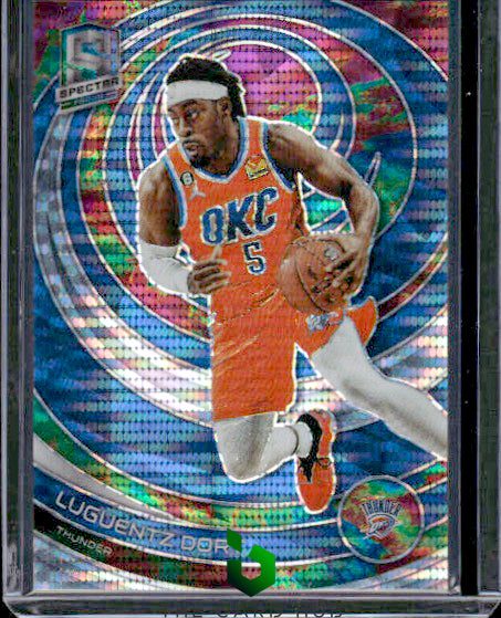 2022-23 Panini Spectra #119 Luguentz Dort Celestial #/149