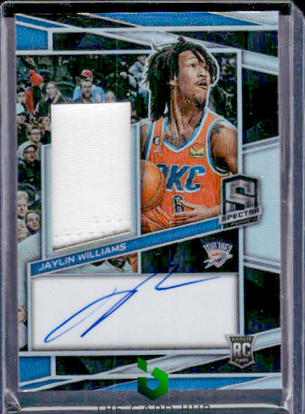 2022-23 Panini Spectra #240 Jaylin Williams #/199 RC