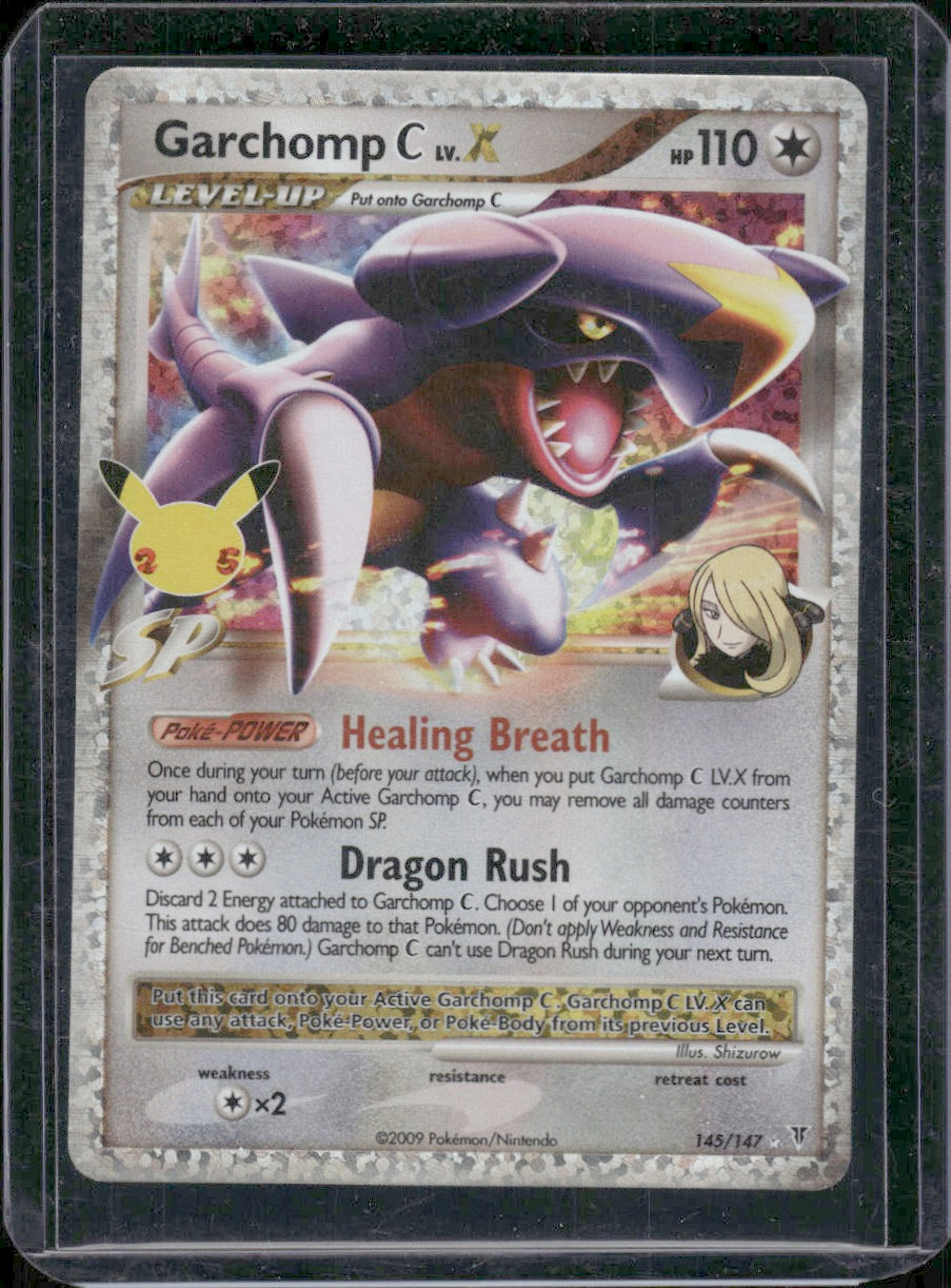 Garchomp C LV.X Celebrations: Classic Collection #145/147 Ultra Rare