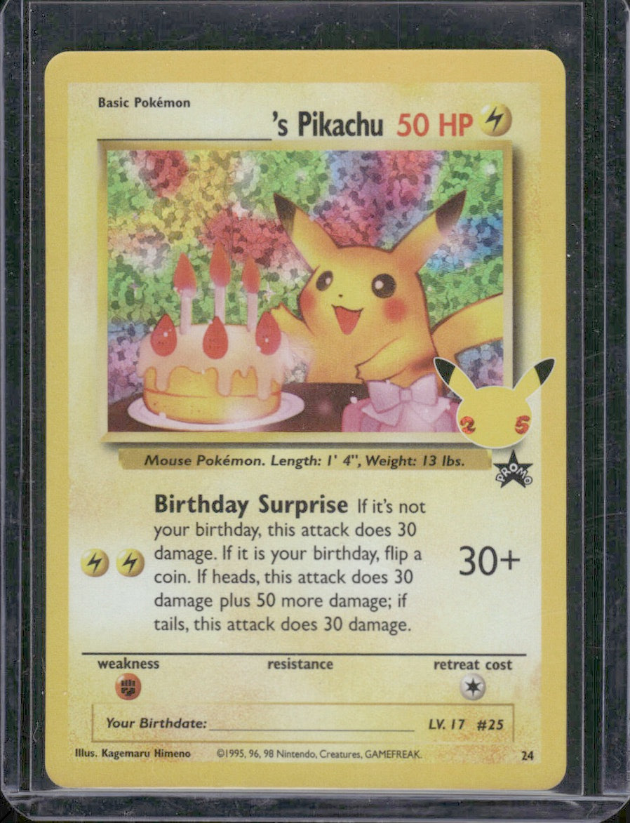 ______'s Pikachu Celebrations: Classic Collection #24/53