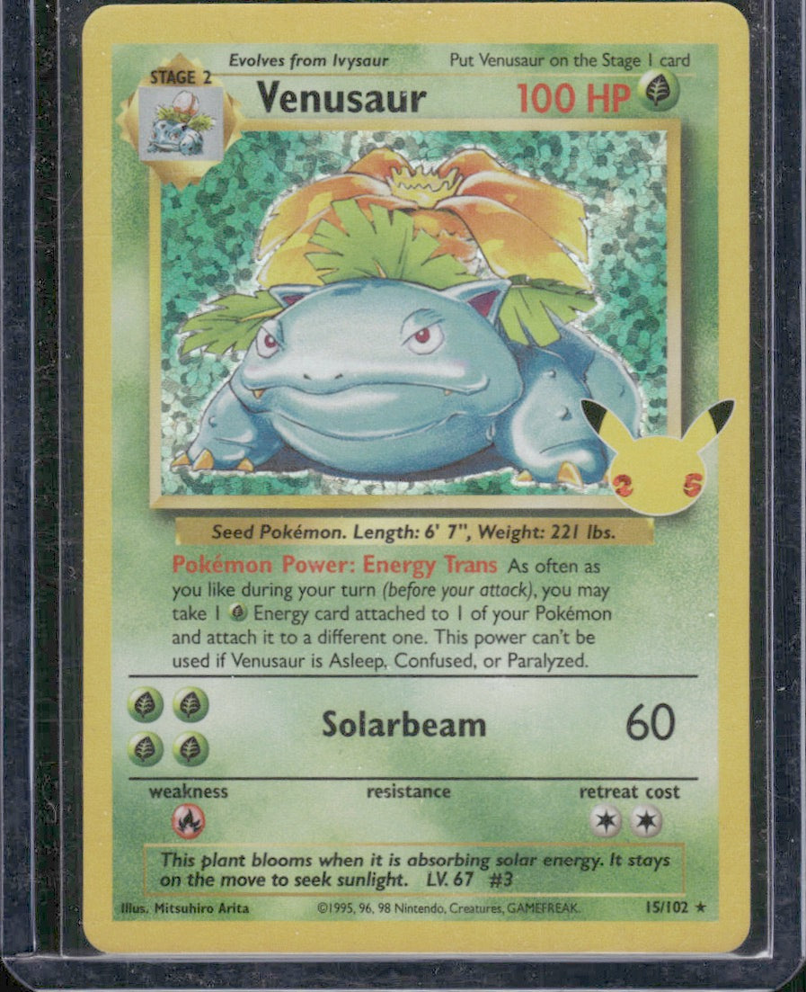 Venusaur Celebrations: Classic Collection #15/102