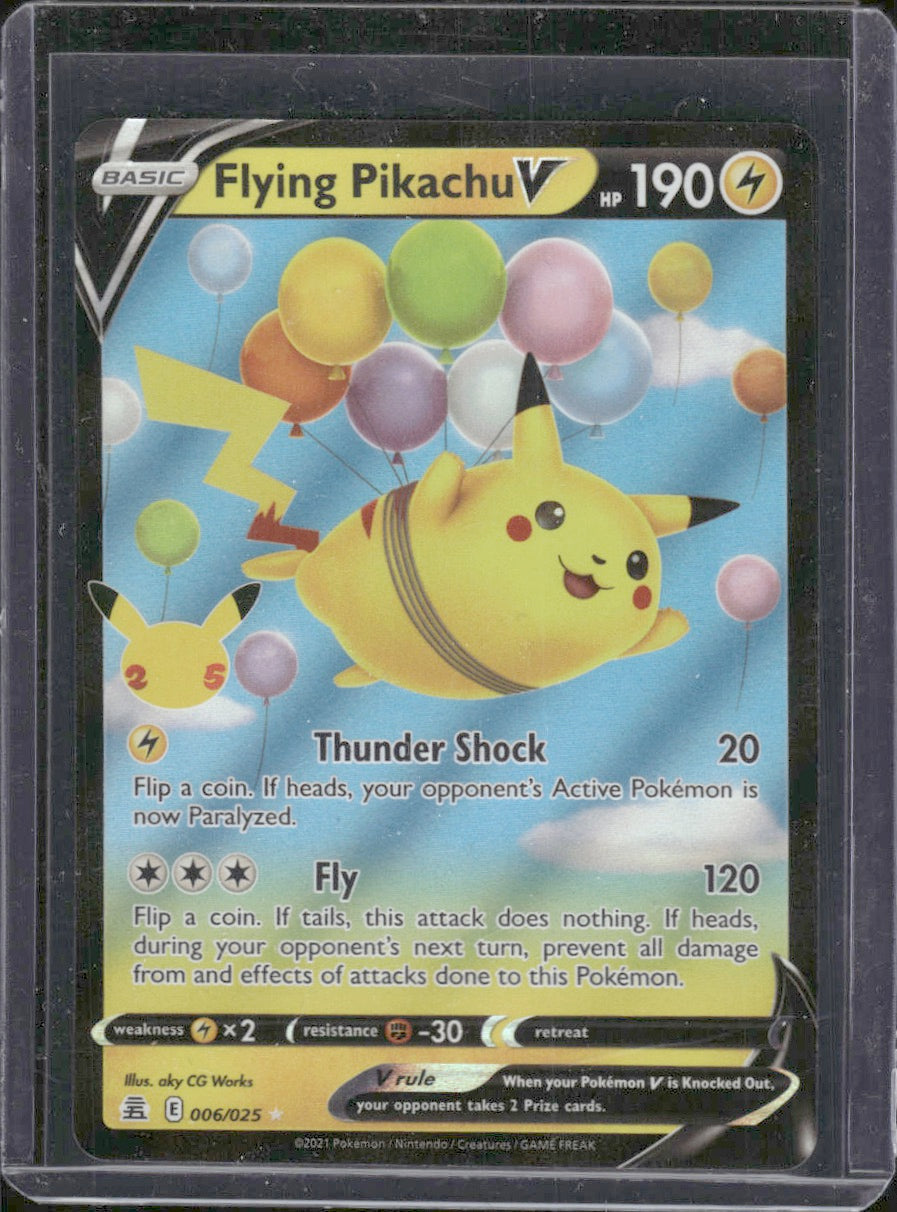 Flying Pikachu V Celebrations #006/025 Ultra Rare