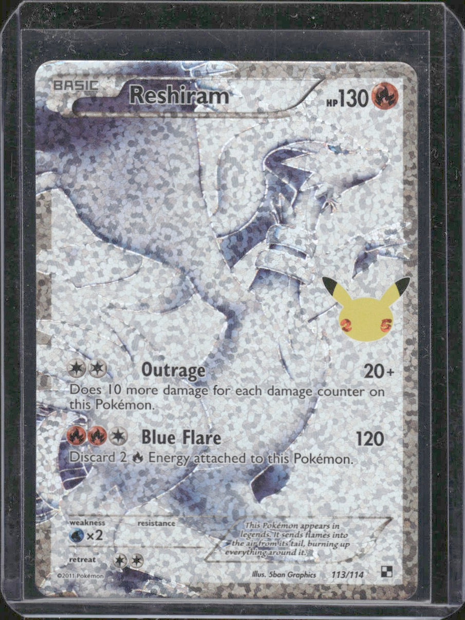 Reshiram Celebrations: Classic Collection #113/114