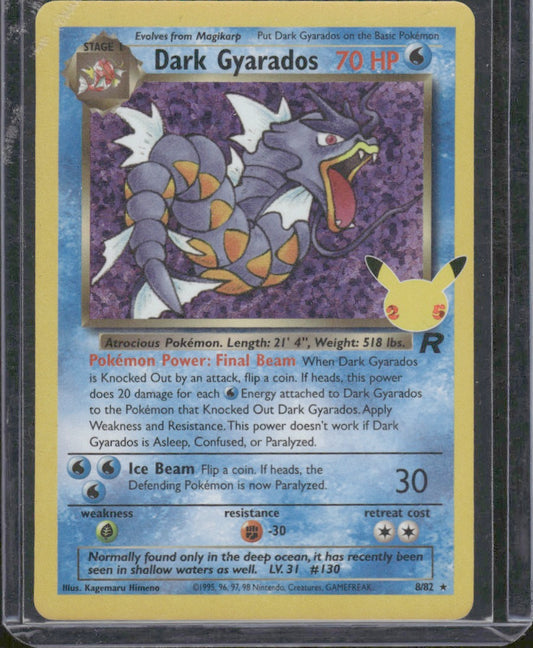 Dark Gyarados Celebrations: Classic Collection #8/82