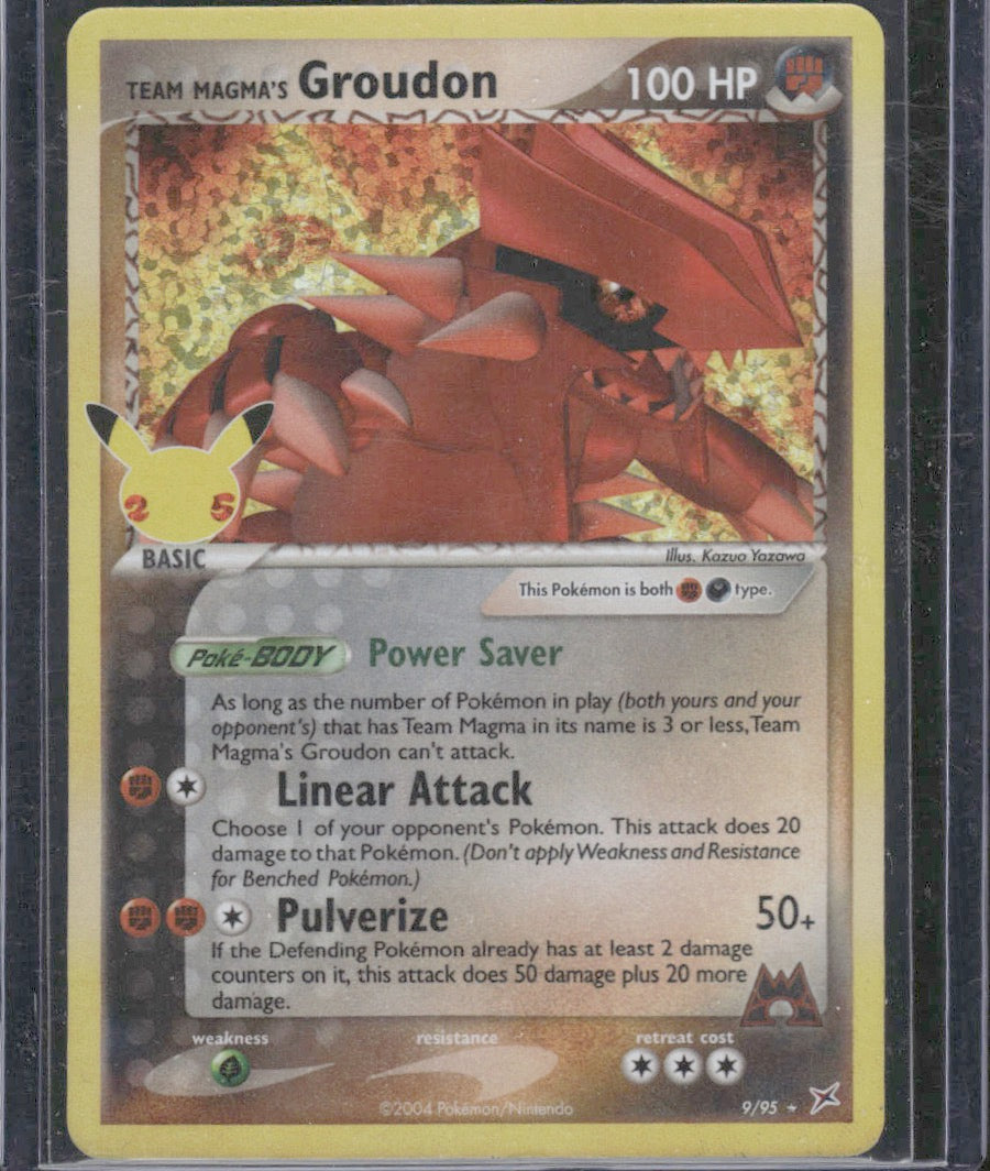 Team Magma's Groudon Celebrations: Classic Collection #9/95