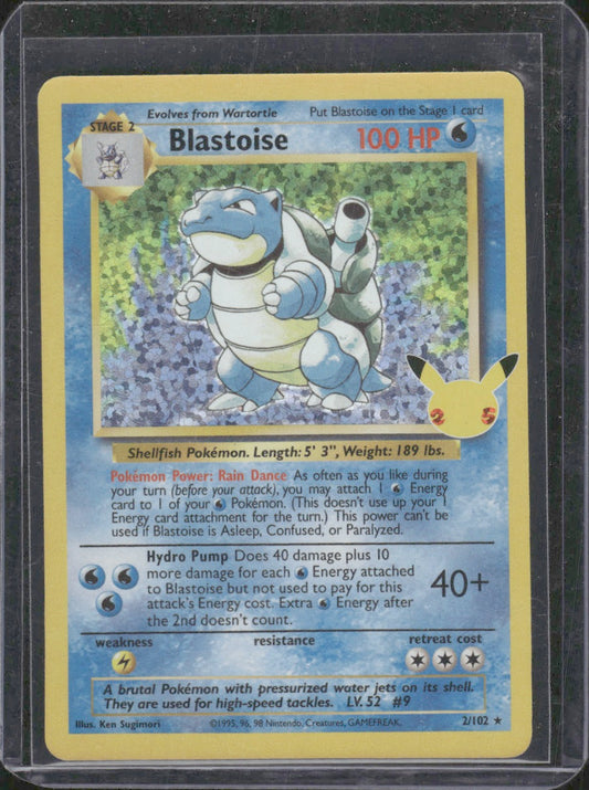 Blastoise Celebrations: Classic Collection #2/102