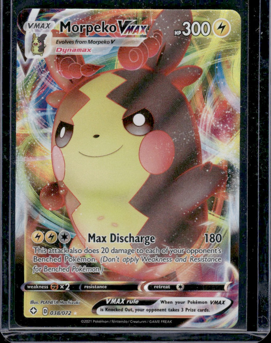 Morpeko VMAX Shining Fates #038/072 Ultra Rare – The Card Hub