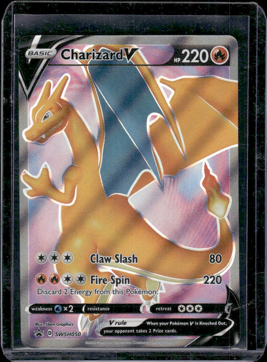 Charizard V - SWSH050 SWSH: Sword & Shield Promo Cards #SWSH050 Promo