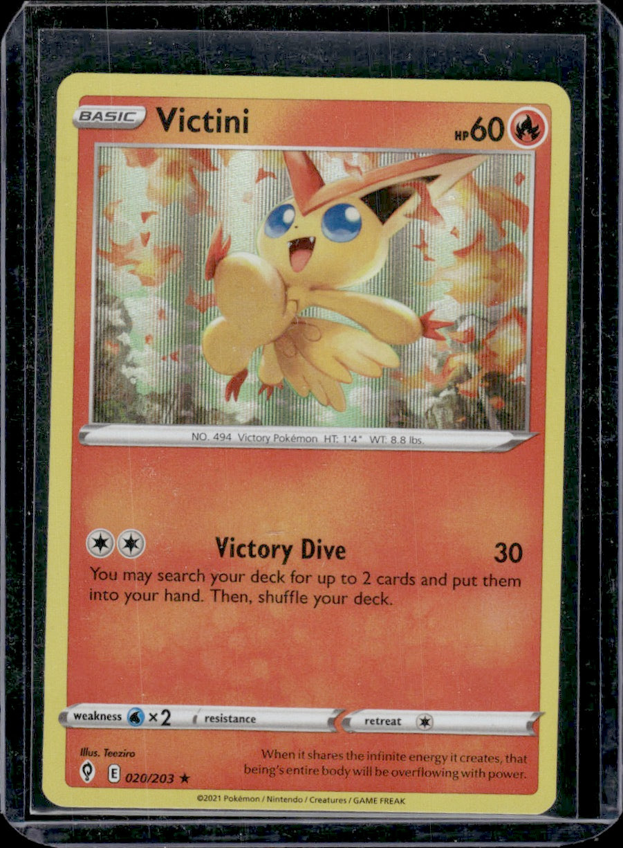 Victini SWSH07: Evolving Skies #020/203 Holo Rare