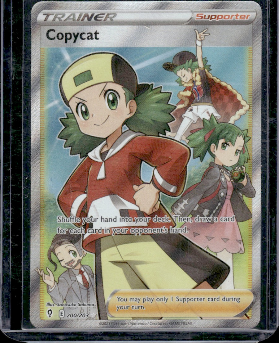 Copycat (Full Art) SWSH07: Evolving Skies #200/203 Ultra Rare – The Card Hub